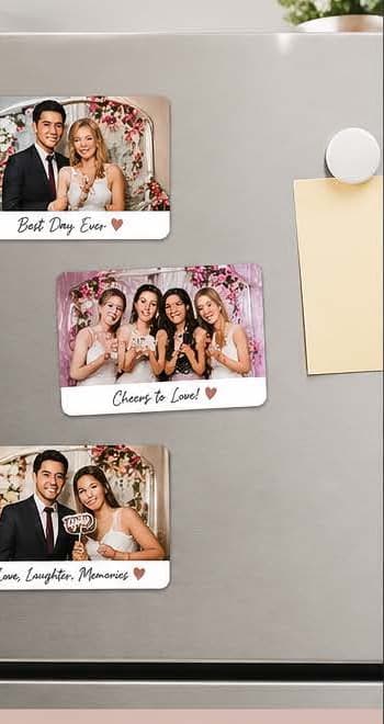 Fridge Photo Magnet Booth