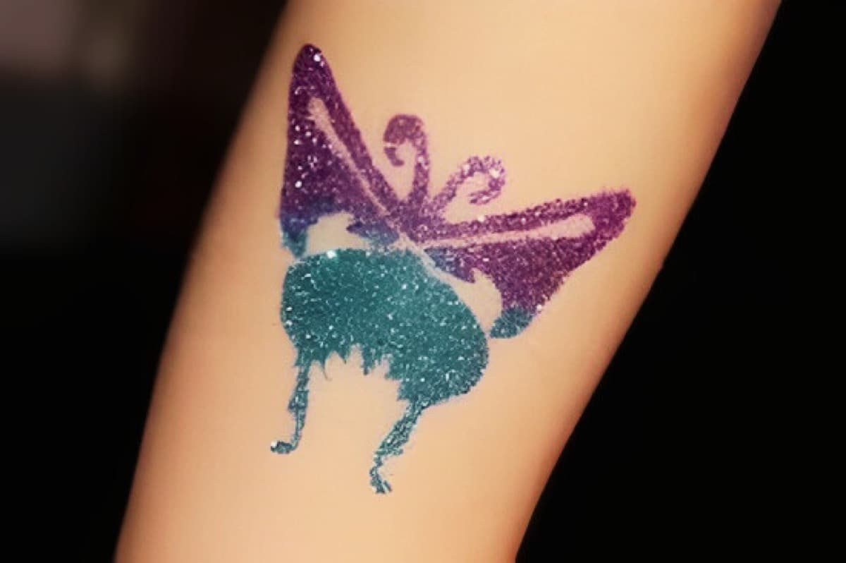 Glitter Tattoos — One Click Events