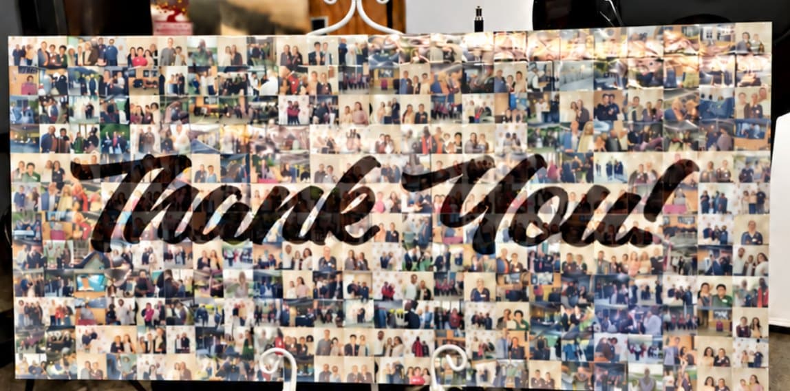 Mosaic Wall — One Click Events