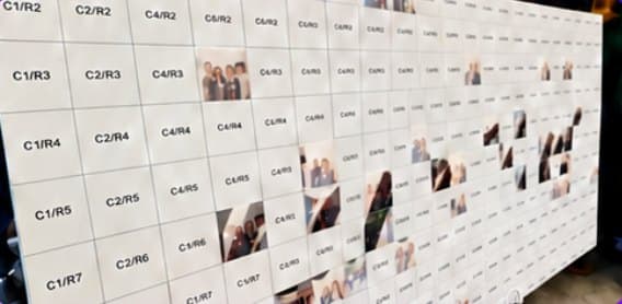 Mosaic Wall — One Click Events