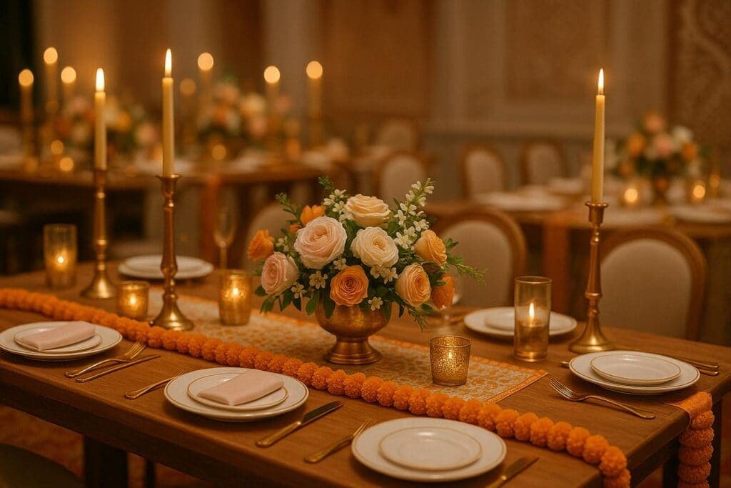 How to Style Tables for Indian Weddings