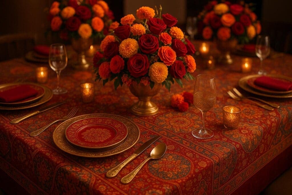 10 Table Setting Ideas for Indian Weddings