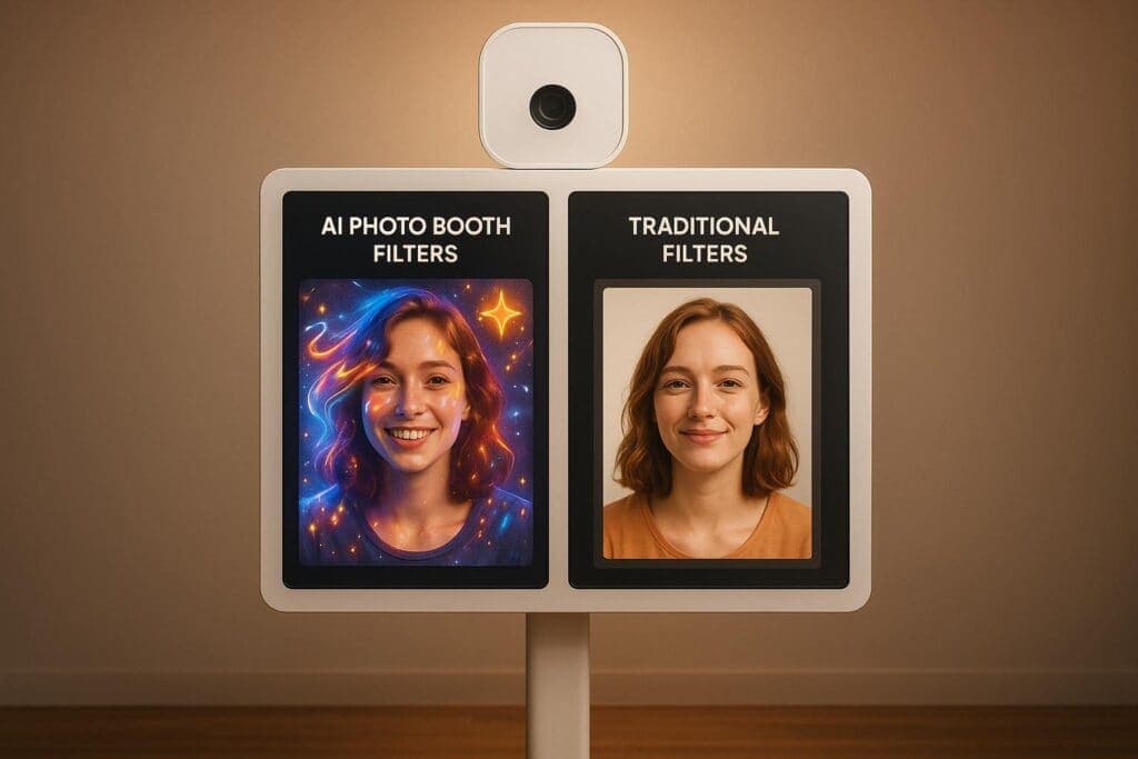 AI Photo Booth Filters vs Traditional Filters