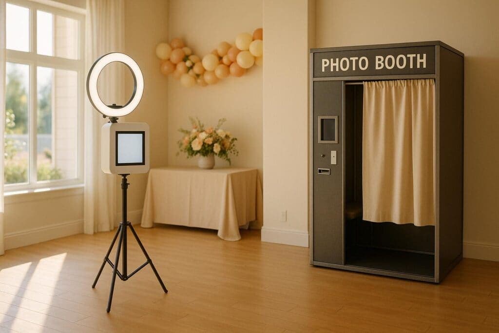 Portable Photo Booths vs Traditional Booths