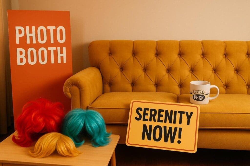 Best Sitcom Props for Party Photo Booths