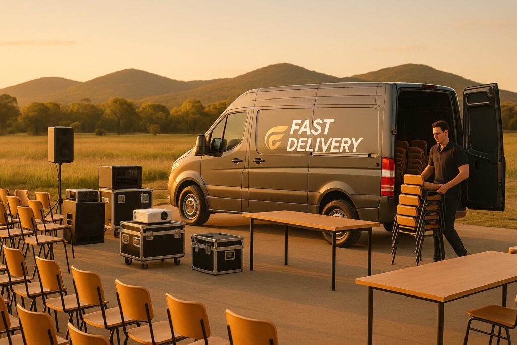 How to Plan Events with Fast Equipment Delivery