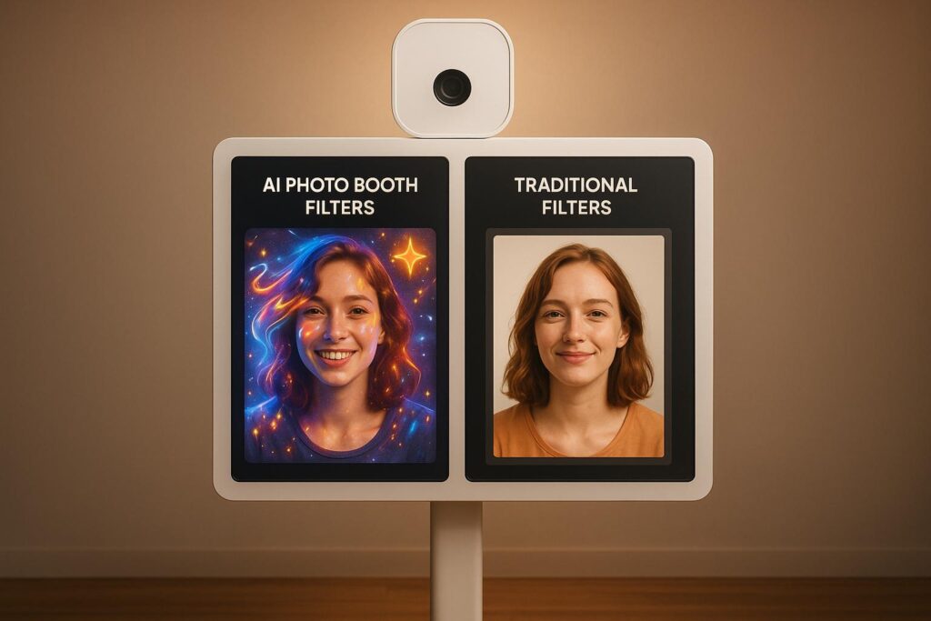 AI Photo Booth Filters vs Traditional Filters
