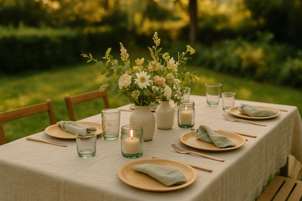 How to Plan Eco-Friendly Table Settings for Events