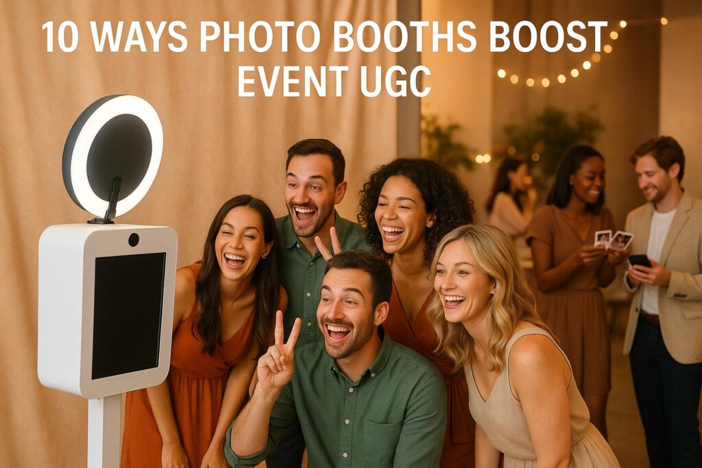 10 Ways Photo Booths Boost Event UGC