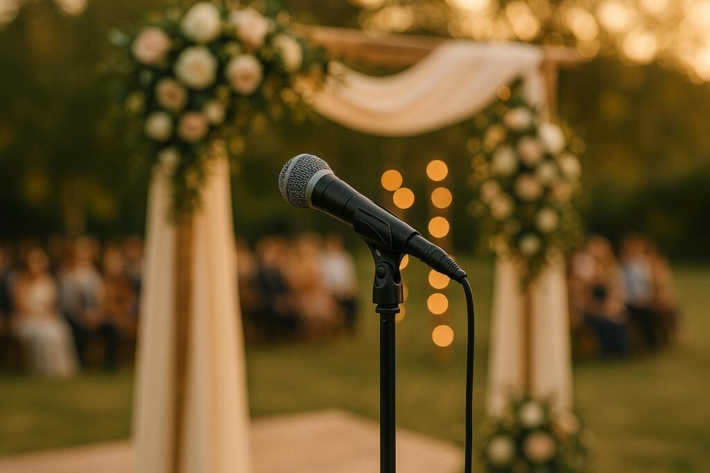 Ultimate Guide to Wedding Microphone Placement