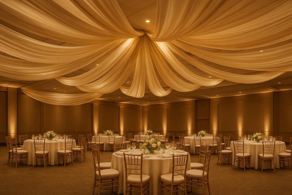 Ultimate Guide to Ceiling Draping for Events